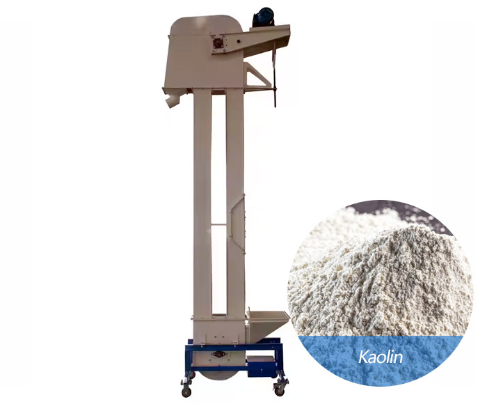 Kaolin conveying bucket elevator