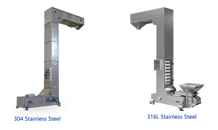 Stainless Steel Bucket Elevator Price