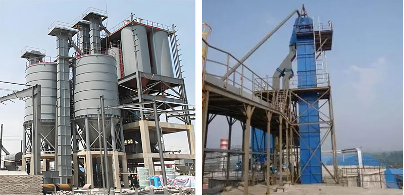 What are the applications of bucket elevators in cement plants?