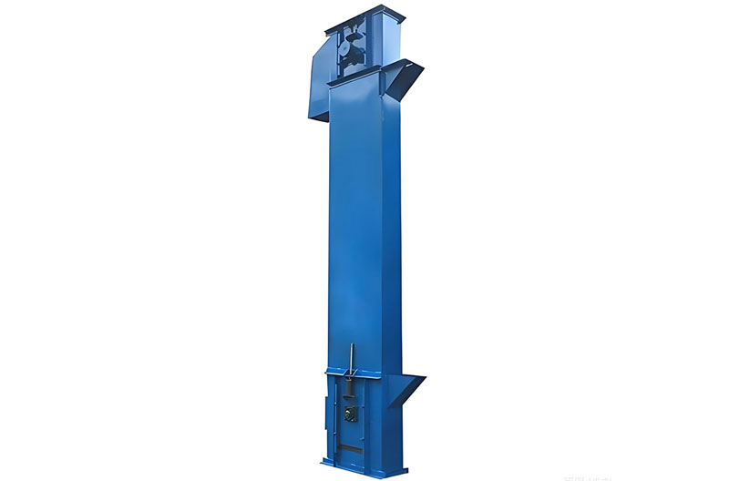 Chain bucket elevator for cement